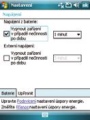 Jas LCD displeje Slouží k nastavení