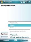 Vytvoření plánu synchronizace Naplánování synchronizace zařízení se serverem Exchange Server: 1.