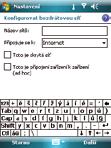Přidání bezdrátové sítě Pokud zařízení automaticky nerozpozná bezdrátovou síť, ke které se chcete připojit, můžete síť přidat.