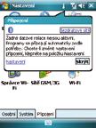 Nastavení připojení GPRS Zařízení P750 umožňuje připojení prostřednictvím služby GPRS.