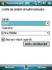 Používání nástroje GPRS Tool Nástroj GPRS Tool umožňuje jednoduše vybrat a připojit se k poskytovateli služeb GPRS. Připojení prostřednictvím nástroje GPRS Tool: 1.