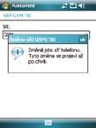 Přepínač sítí GSM/ 3G Tato funkce umožňuje pohodlně přepínat typ sítě. Mezi možnosti patří Automatic, 3G a GSM.