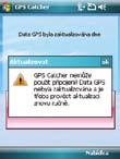 3. Po dokončení klepněte na tlačítko. POZNÁMKA: Data GPS jsou platná tři dny.