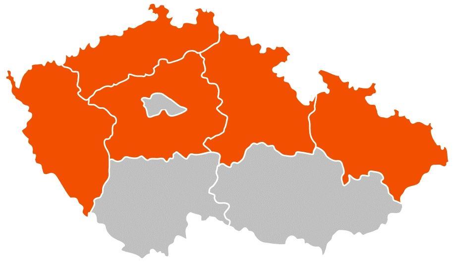 LOKALIZACE STÁVAJÍCÍCH SKUPIN PPN VN NOVÉ SKUPINY PPN VN - NÁVRH Stávající skupiny PPN vn Nové skupiny PPN vn Liberec eská Lípa Karlovy Vary Ústí nad Labem