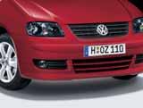 částečně vybavena produkty Originálního příslušenství Volkswagen nebo prvky