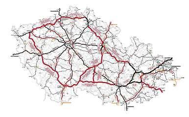 km) a Velké Meziříčí-Lhotka (146. až 153. km) budou plně zprovozněny do konce září, úsek Ostředek-Šternov (34. až 41. km) se do plného provozu vrátí napřelomu září aříjna.