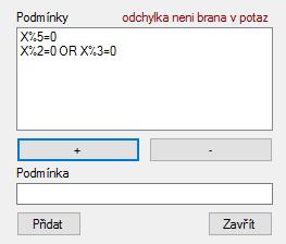 Výstupy VÝSTUP: číslo splňující podmínky Od testovaného programu bude očekáváno na výstupu číslo, které bude splňovat zadané podmínky. Nastavená odchylka pro porovnávání čísel není brána v potaz.