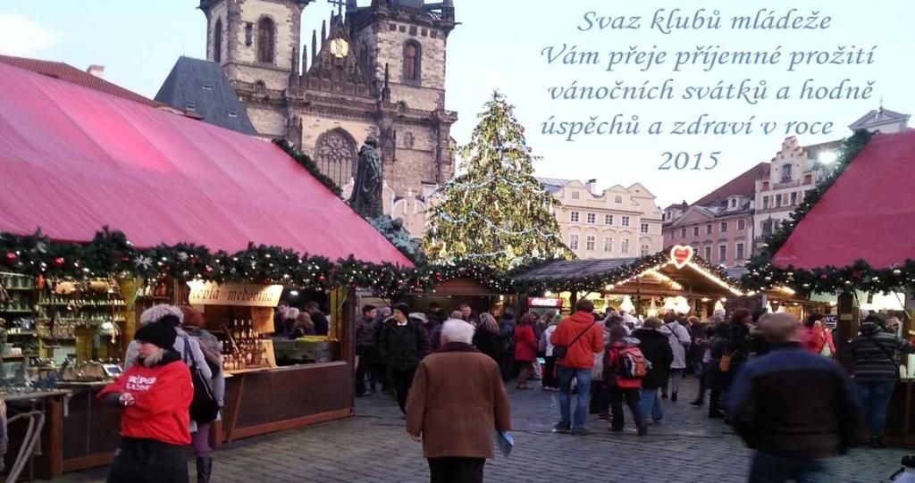Krásné prožití svátků Vánočních, veselé cesty půlnoční, pod stromeček velký dar, na Silvestra pěkný bál, na konci toho