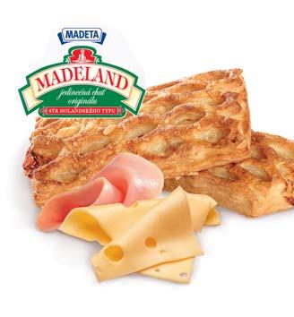 95 g 90 g SNACK MADELAND SE ŠUNKOU 60 ks 70