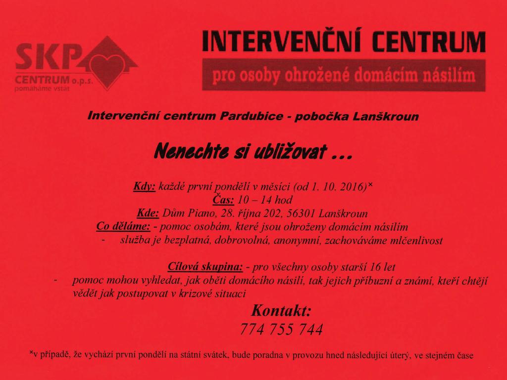 INZERCE OBECNÍ