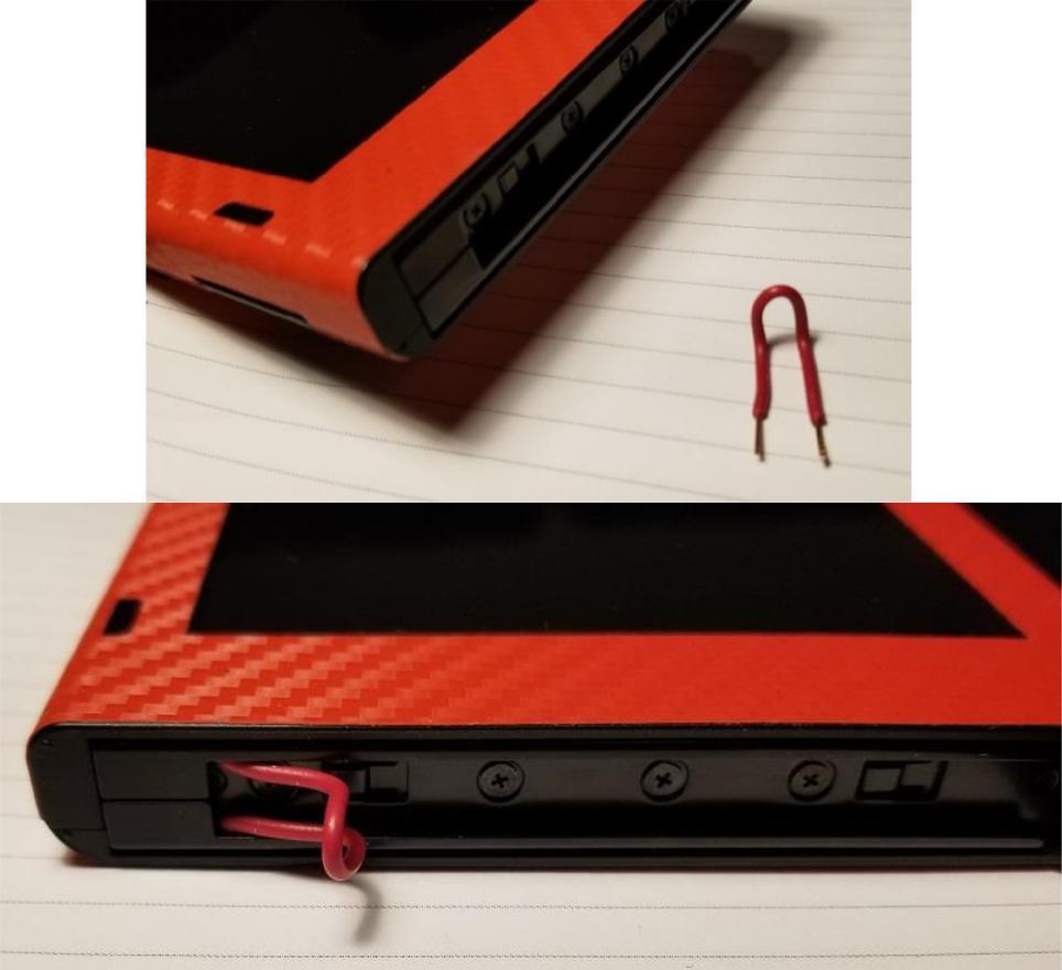 Vstup do RCM (skrytý režim) Zkopírujte systém SX OS (boot.dat) na MicroSD kartu a vložte ji zpět do konzole.