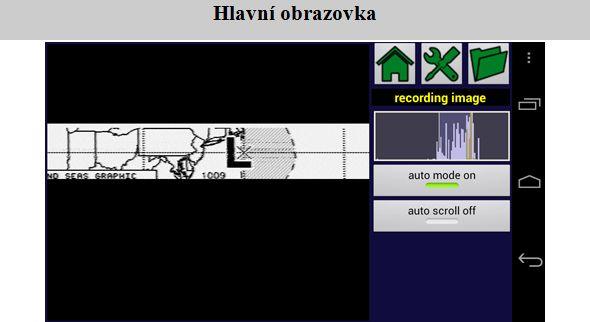 2 Služba HF Weather Fax pro Android dekóduje faxové mapy 120/576 a satelitní snímky prostřednictvím mikrofonu v telefonu nebo v tabletu se systémem Android.