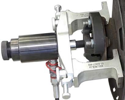 Pužití v kmbinaci s nástrjem na klvá lžiska / nábje kl V3731 a V3732 a rvněž hydraulický válec 16-22 t Kříž s tvry 4 a 5 tvrů: 92 131 mm