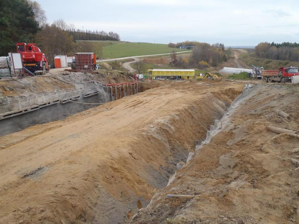 ZASTIŽENÉ INŽENÝRSKOGEOLOGICKÉ POMĚRY