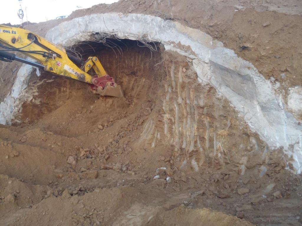 ZASTIŽENÉ INŽENÝRSKOGEOLOGICKÉ POMĚRY Zcela