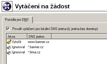Kapitola 10 Další nastavení sobeno DNS dotazy, které DNS Forwarder nedokáže zodpovědět, a proto vytočí linku, aby je mohl přeposlat na jiný DNS server.