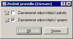 Výhodou tohoto způsobu je okamžitá reakce, klient se však dozví o tom, že je komunikace blokována firewallem. Zahodit firewall bude zahazovat veškeré pakety vyhovující danému pravidlu.