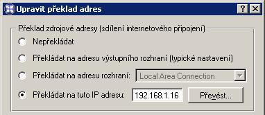 5.2 Definice vlastních komunikačních pravidel Zaznamenat odpovídající pakety veškeré pakety, které vyhoví tomuto pravidlu (propuštěné, odmítnuté či zahozené v závislosti na typu akce v pravidle)