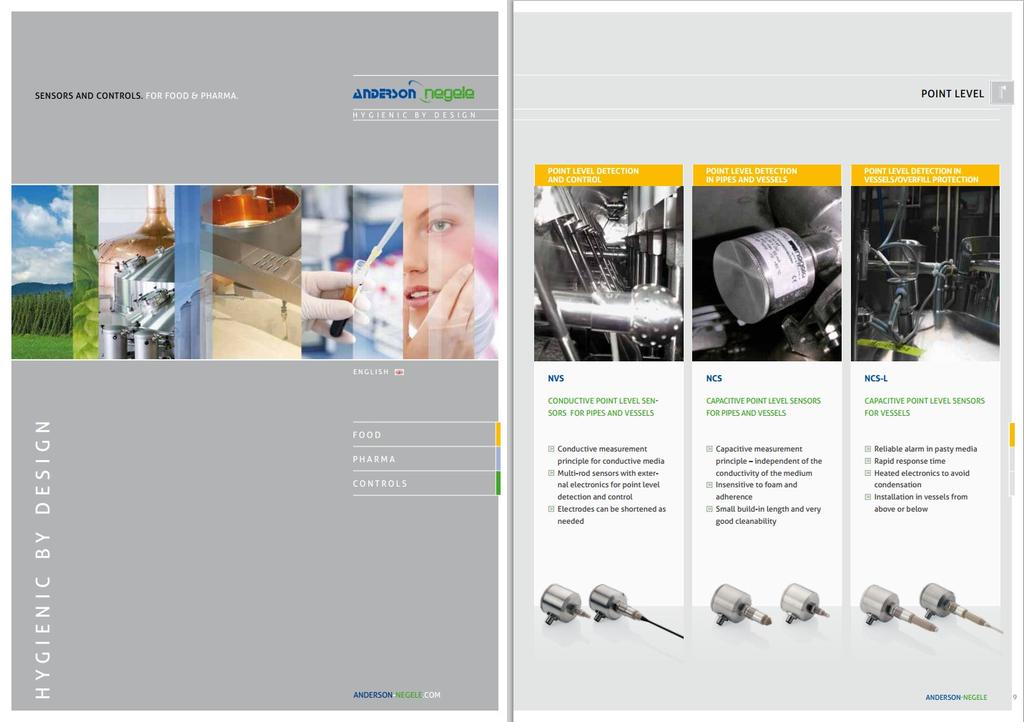 Hygienic process sensors