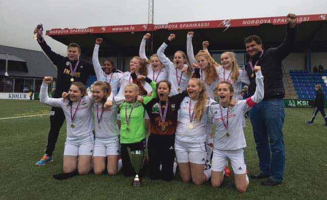 Gentur U14 Bólkur A (FM Bólkur) Endaliga støðan NR.