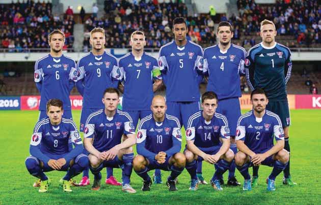 7. september 2015 (fsf.fo) Finnland Føroyar 1-0 Føroyska A-landsliðið tapti tepurt á Olympiska Leikvøllinum í Helsinki í Finnlandi. Úrslitið gjørdist 1-0 til finnar Standandi f.v.: Hallur Hansson, Gilli R.