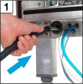 17 Elektrická přípojka Elektrická přípojka Ohrožení života v důsledku konstrukčních dílů, které jsou pod napětím!