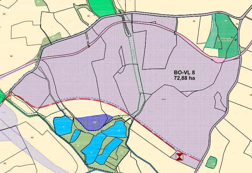 Problém není v záborech půdy ale ve skutečnosti, že se lokalizace záměru neosvědčila po dobu platnosti ÚP Bochov ( od r.