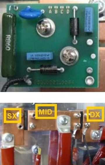 MG057-2 SERVISNÍ MANUÁL / SERVICE MANUAL ALFIN 281 W page 12 Zkontrolujte, že kabely které jdou z PCB výstupní filtr k PCB řídící jsou spojené a neporušené Obrázek 1 Před kontrolou výstupních