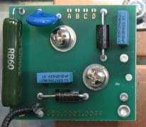PICTURE 1 To check diodes remove the snubber board and carry out the following measures with a