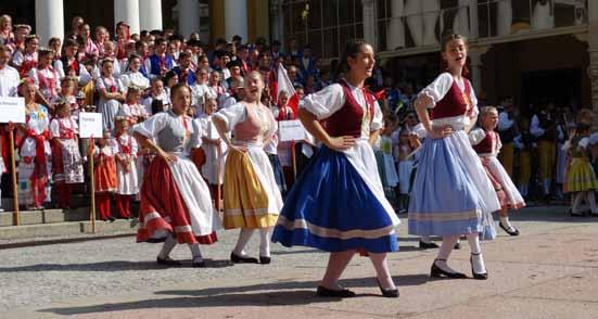 Festivalu se zúčastnila desítka folklorních souborů, mimo jiné ze Slovenska a Polska, diváci mohli vidět Dechový orchestr mladých, Junior Dixieland ze ZUŠ Fryderyka Chopina, divadélko Chůdadlo nebo