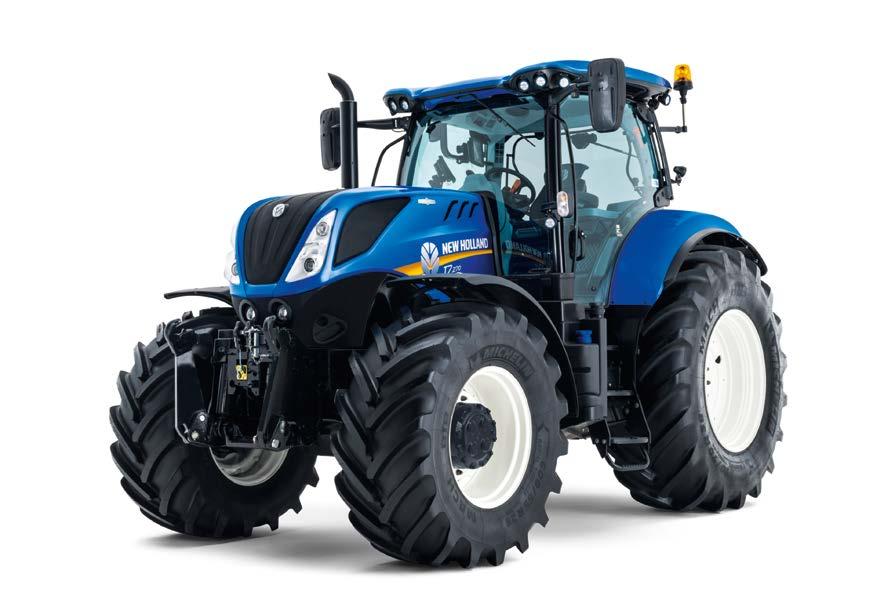 30 KAŽDODENNÍ PROVOZ A SERVIS 360 : traktor T7 Nové traktory modelové řady T7 jsou zkonstruovány tak, aby trávily co nejvíce času na poli a méně v servisu.