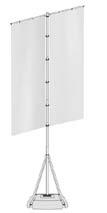 T-Pole 100 (SŽT) Jedná se o mobilní stožáry pro krátkodobou prezentaci. Fixní výška stožáru je 5,4 m.