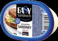 Easy Sardinky K100g HAM 39112649 Hamé EAN: 8595139787004 Balení: 8 ks Fazole cowboy P
