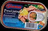 GIA. 110g GAS 43236138 Gaston EAN: 8594012793088 Balení: 12 ks Játra tresčí Giana vl.
