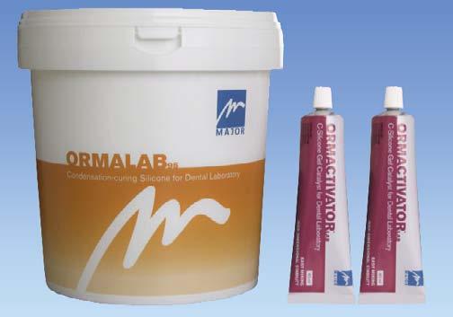 050,- 1,6 kg Orml 95 IXM9500 518,- 60 g Ormtivtor vytvrzoví pst IXM1092 325,- Výroe: Mjor COMPACT LAB PUTTY Lortorní termorezistentní C-silikon se používá pro fixi zuů, izoli, zhotovení přelitků pod.