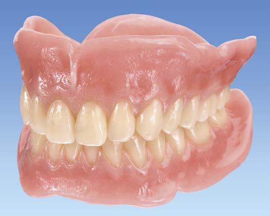 DENTÁLNÍ PRYSKYŘICE A ZUBY VITAPAN EXCELL Frontální kompozitní zuy zhotovovné výroní metodou MRP (mikroplněné) jsou v komini s ditorikými zuy Lingoform určeny ke komfortní reproduki postvení zuů díky