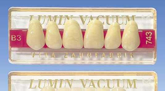 INTERDENT KERAMICKÉ ZUBY LUMIN VACUUM Kermiké zuy