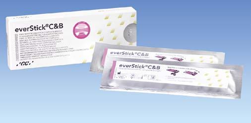 INTERDENT STICK, STICKNET, EVERSTICK Vlákn everstik Stik (FRC) jsou vyztužené kompozitní mteriály, které předstvují pevné, estetiké enově výhodné řešení zpevnění kompozitníh krylovýh hmot.