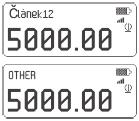 00, Daň 15% Volba předdefinovaného typu platby. Učtenka bude automaticky uzavřena.