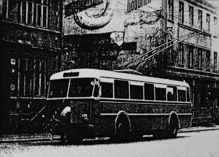 Trolejbusy typu Škoda 7Tr patřily v Teplicích k těm, které tady roku