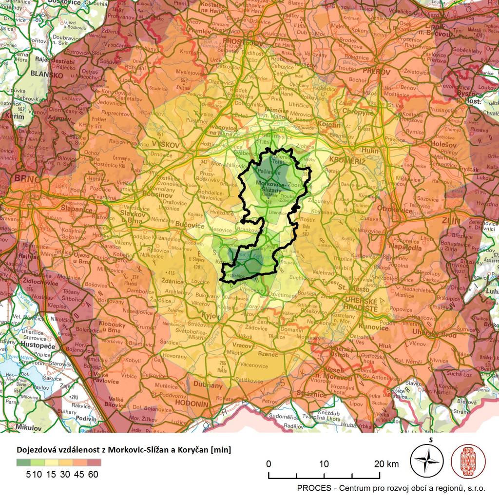 SOCIOEKONOMICKÁ ANALÝZA SPECIFICKÉ OBLASTI MORKOVSKO-KORYČANSKO 4.