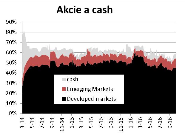 Fond balancovaný dynamický září -0.41% celý rok 3.