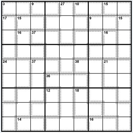 Killersudoku na úterý 18.12.