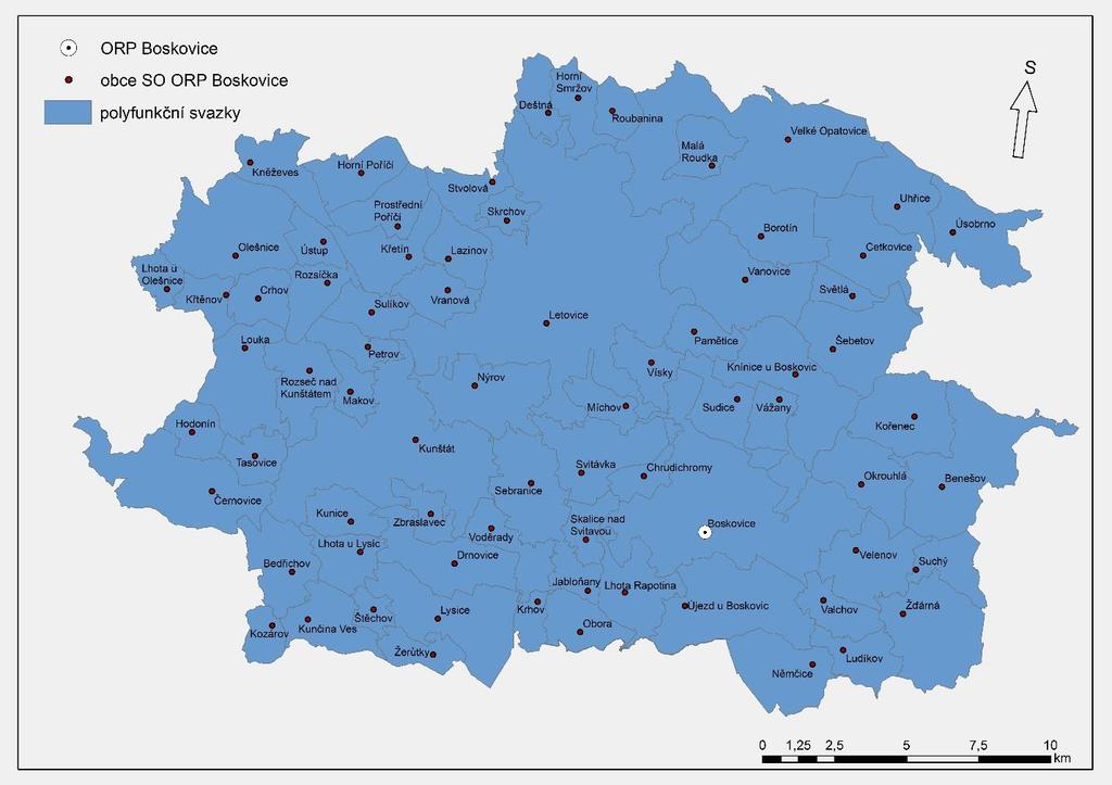 Polyfunkční a monotematické DSO * * Monotematickým svazkem obcí je pro tuto analýzu myšlen takový subjekt, jehož předmět činnosti je zaměřen pouze na jednu jedinou aktivitu, která je ve své základní