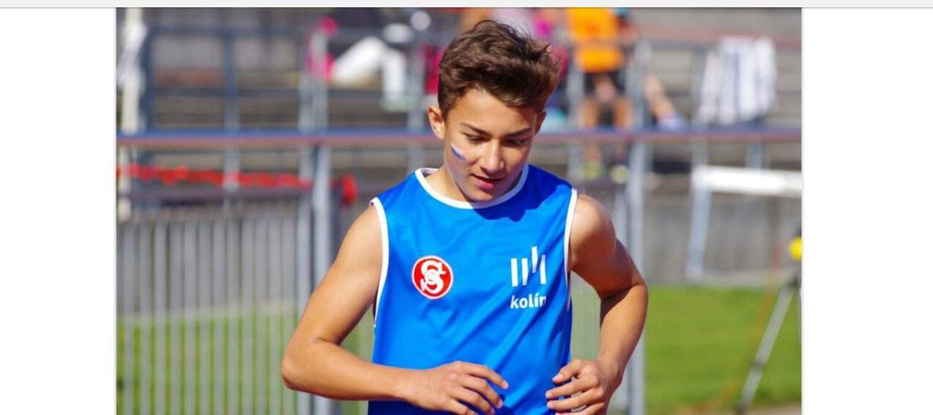 1. Šuková Martina juniorky 1500 m 5:00.76 1. Šuková Martina juniorky 400 m př. 1:11.81 1. Hartmanová Markéta juniorky kladivo 35.32 1. Jíra Stanislav dorostenci 100 m 11.13 1.