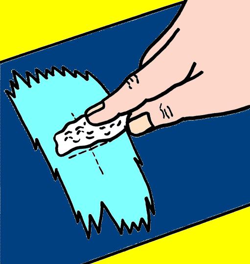 6 P Í P R V I I L P N Í I kce ne né dmaš ní a iš ní pvcu P ens a kne ná lkaliace enmeu Nanesení enké vsv lepidla Vlasní lepení Obáek Ppis Zde již pužíváme isicí k, keé dpu uje výbce enme N keé
