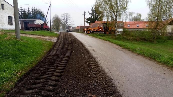 3.1 Recyklace za studena provád ná na míst Recyklaci za studena na místě lze rozdělit na recyklaci bez přidaného pojiva