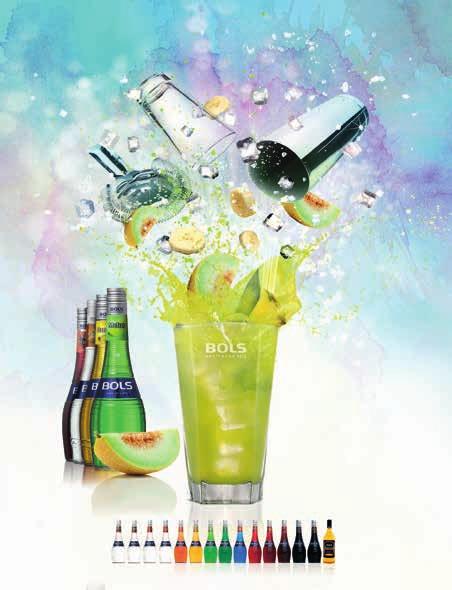 Brandy BOLS Creme de BananeS BOLS melon BOLS PePermint Green BOLS BLue CuraCaO