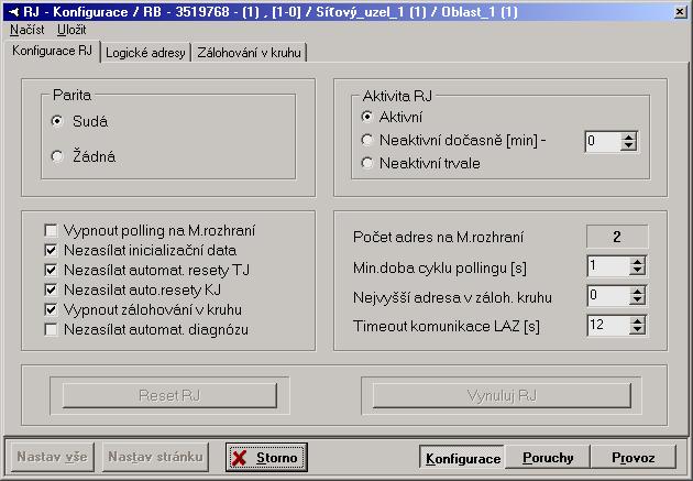 2.6 Dohled bloku RB Řídicí blok RB obsahuje řídicí jednotku RJ1, která umožňuje připojit skupinu bloků z rodiny zařízení PCM30U do dohledové sítě.