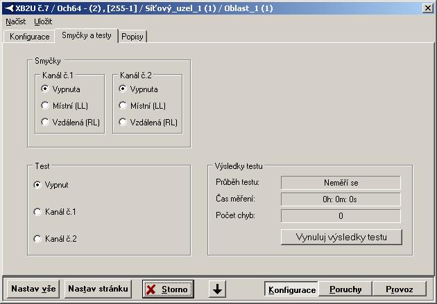 2.11.1.2 Smyčky a testy Místní smyčka (LL ) vrací data přes digitální obvody jednotky zpět směrem do sběrnice PCM. Vzdálená smyčka (RL) vrací vysílaná data RxD zpět do přijímače TxD.